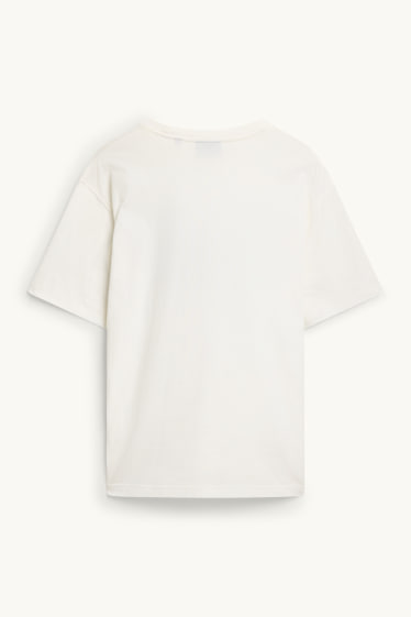 Home - Samarreta de mànigues curtes - relaxed fit - blanc