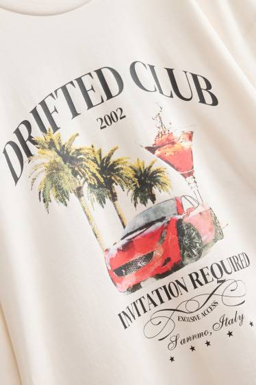 Heren - T-shirt - wit