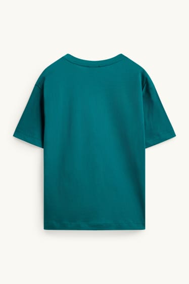 Femei - Tricou - relaxed fit - petrol
