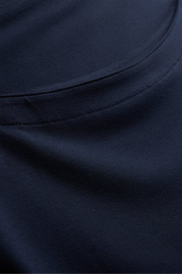 Femei - Tricou cu mânecă lungă - regular fit - albastru închis