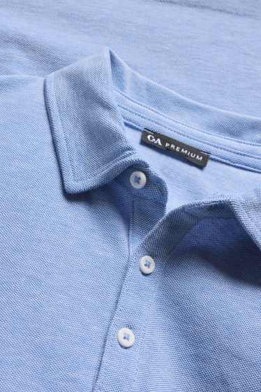 Kinder Buben - Poloshirt - blau