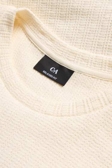 Men - T-shirt - creme