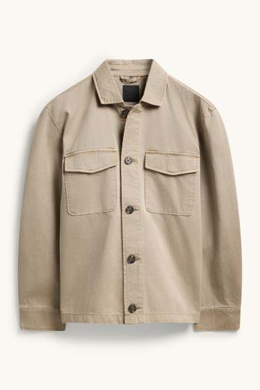 Home - Sobrecamisa - relaxed fit - Kent - beix