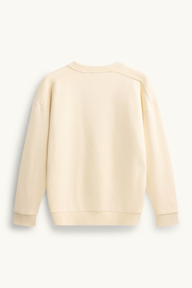 Women - Sweatshirt - light beige