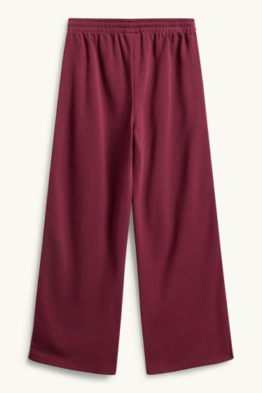 Kinderen: meisjes - Joggingbroek - bordeaux