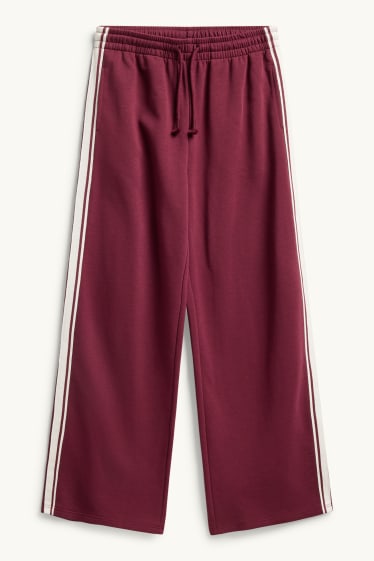 Kinderen: meisjes - Joggingbroek - bordeaux