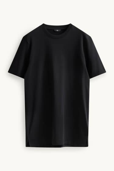 Men - T-shirt - regular fit - black