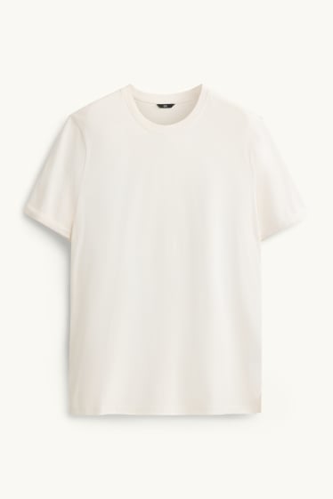 Herren - T-Shirt - Regular Fit - weiß