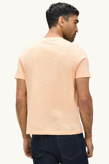 Uomo - T-shirt - regular fit - pesca