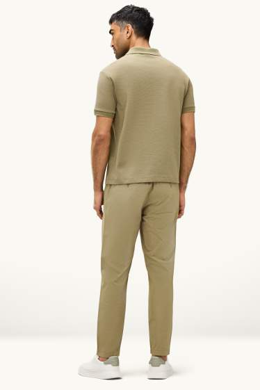 Herren - Chino - Tapered Fit - khaki