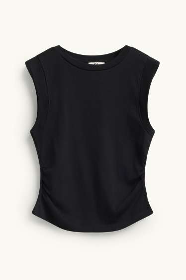 Dames - Top - zwart