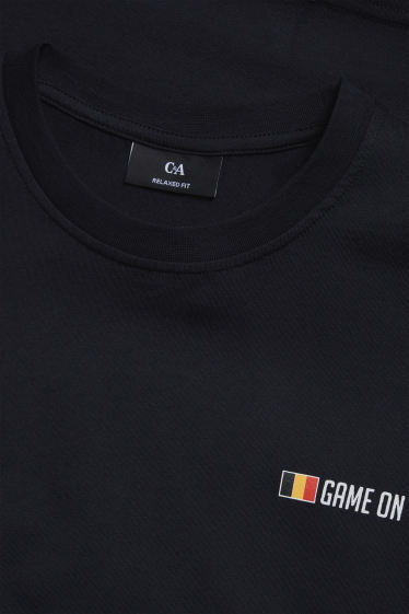 Men - T-shirt - black
