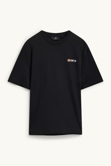 Men - T-shirt - black