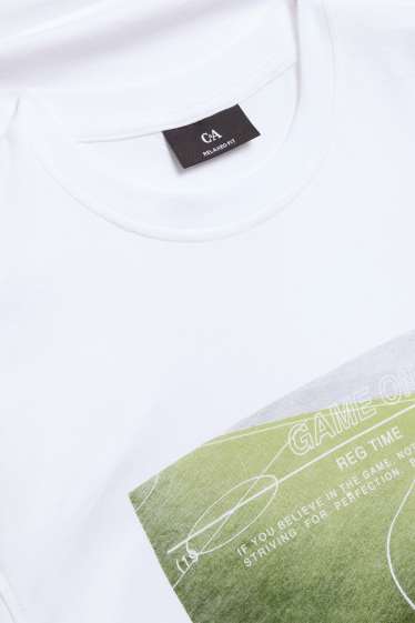 Men - T-shirt - white