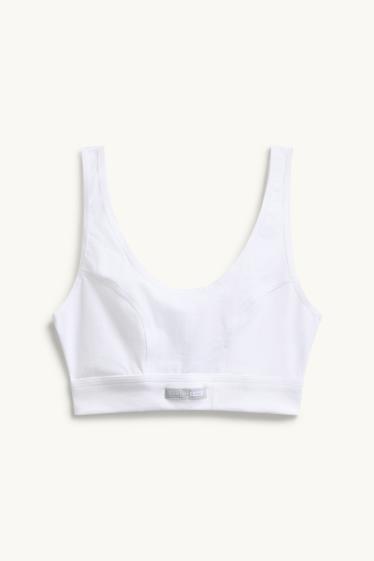 Femmes - Brassière - LYCRA® - blanc