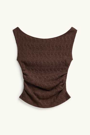 Femmes - Haut - marron