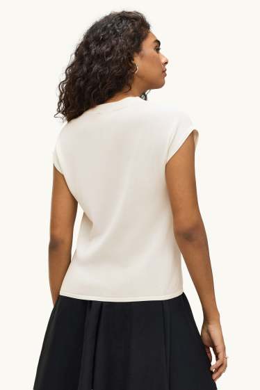 Dames - Spencer - wit
