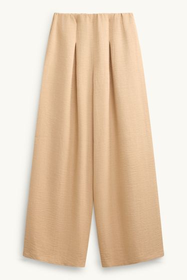 Femmes - Pantalon - abricot