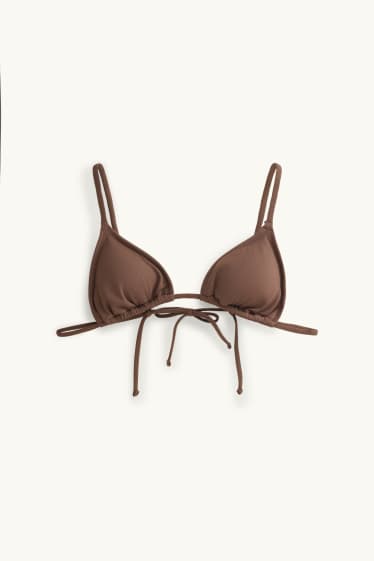 Damen - Bikini-Top - wattiert - bügellos - LYCRA® XTRA LIFE™ - braun