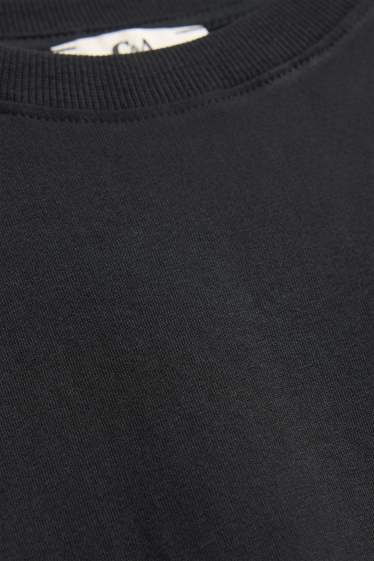 Damen - T-Shirt - Oversized - schwarz