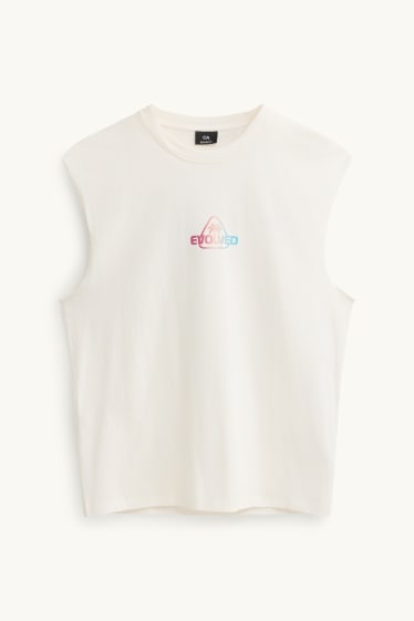 Herren - Tank Top - weiß