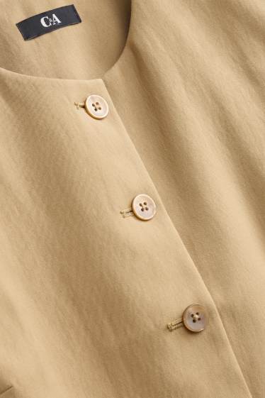 Femmes - Gilet - beige