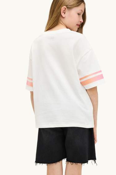 Bambine - Confezione da 2 - Maui e California - maglia a maniche corte - nero