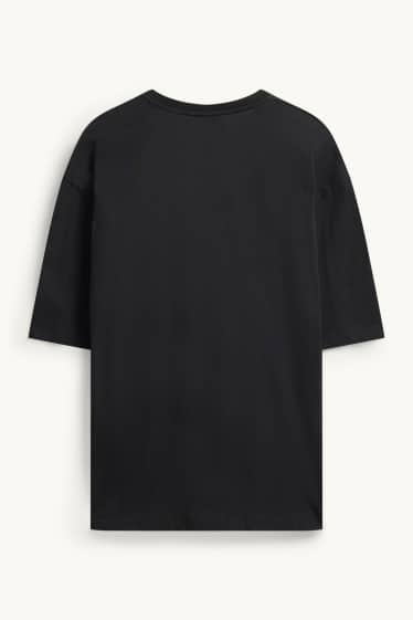 Heren - T-shirt - zwart