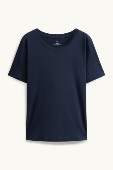 Femei - Tricou - regular fit - albastru închis