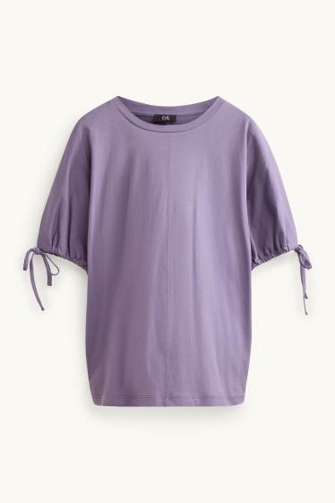Femmes - T-shirt - violet