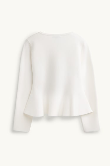 Women - Cardigan - white