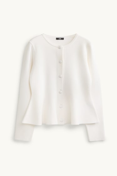 Women - Cardigan - white