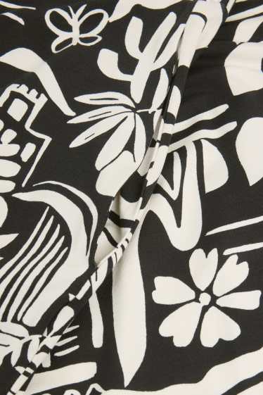 Donna - Pantaloni - bianco / nero