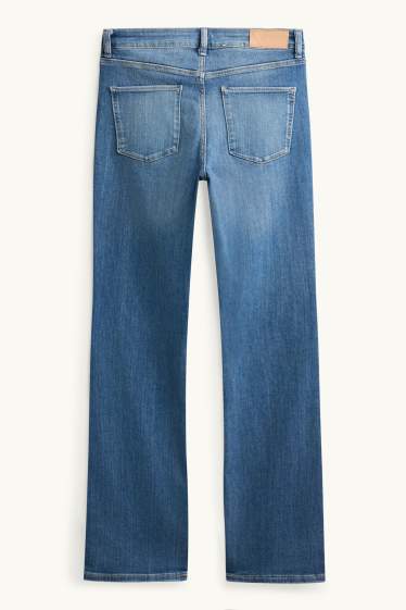 Damen - Bootcut Jeans - Mid Waist - LYCRA® - jeansblau