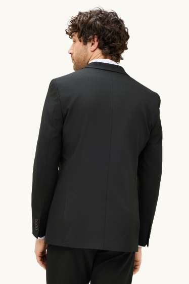 Bărbați - Sacou modular - slim fit - Flex - negru