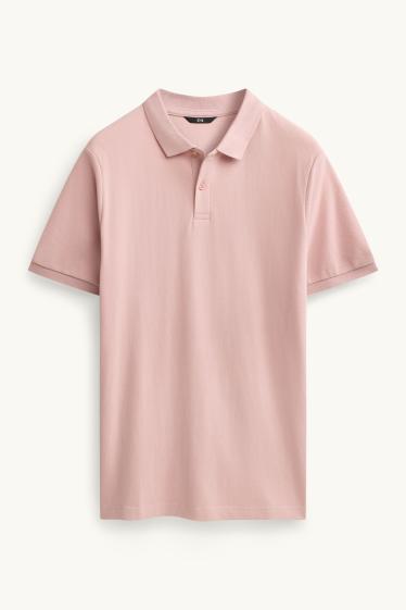 Men - Polo shirt - regular fit - rose