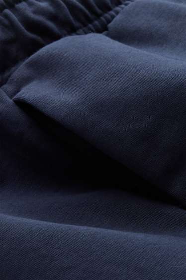 Heren - Sweatshort - donkerblauw