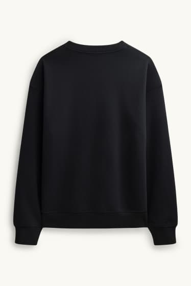 Heren - Sweatshirt - zwart