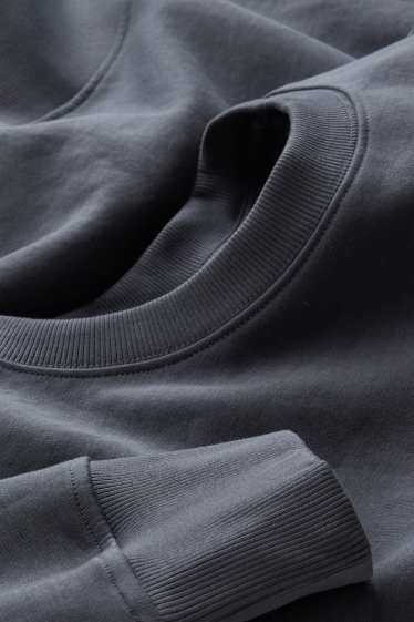 Heren - Sweatshirt - donkergrijs