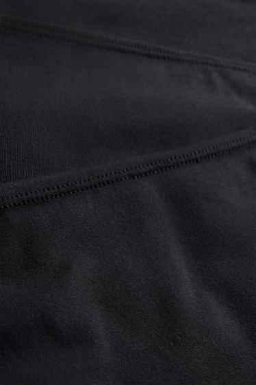 Dames - Set van 3 - slip - zwart