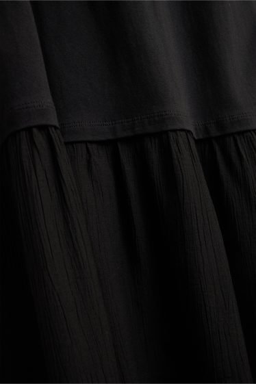 Damen - Kleid - Straight Fit - schwarz