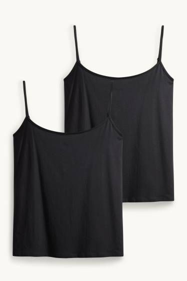 Femei - Multipack 2 buc. - top - negru