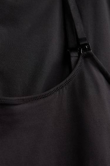 Damen - Multipack 2er - Still-Top - schwarz