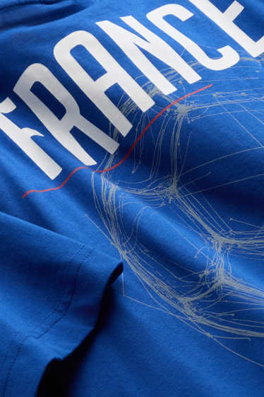Heren - T-shirt - blauw