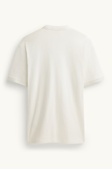 Herren - T-Shirt - Regular Fit - weiß