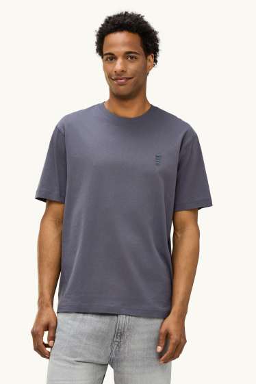 Hombre - Camiseta - relaxed fit - gris oscuro