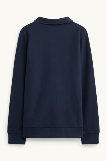 Children Boys - Lion - sweatshirt - dark blue