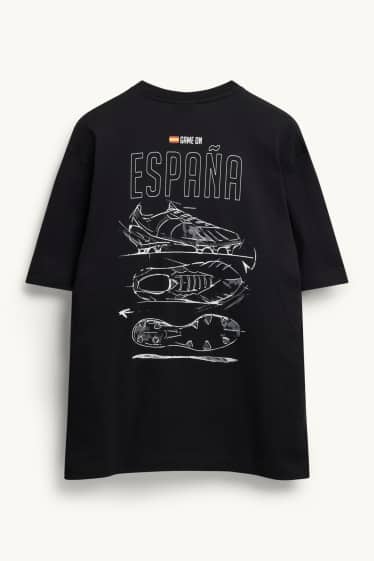 Heren - T-shirt - zwart