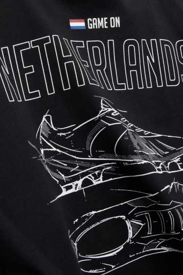 Heren - T-shirt - zwart