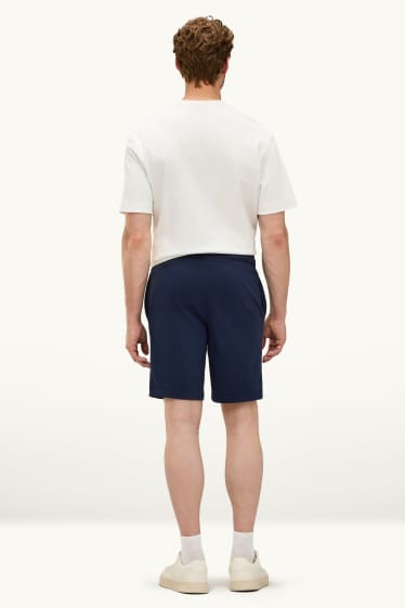 Heren - Sweatshort - donkerblauw